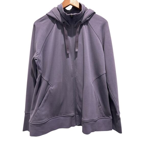 ATHLETA Triumph Hoodie Purple Size 2X Outerwear Athleisure - Picture 1 of 9